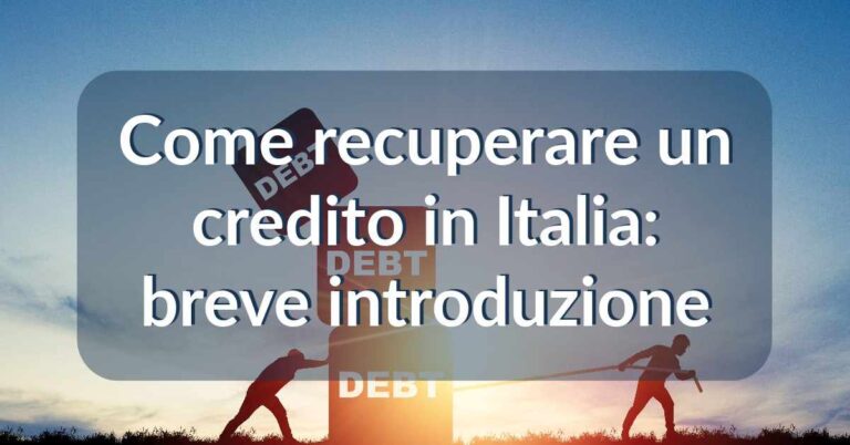 come recuperare un credito