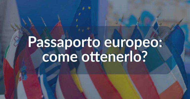 passaporto europeo