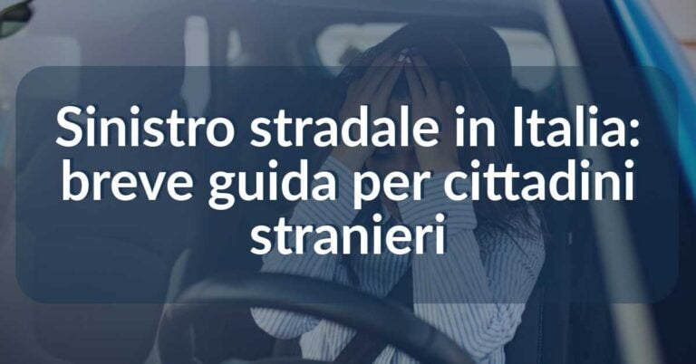 sinistro stradale in Italia