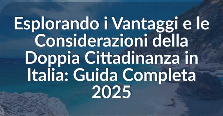 doppia cittadinanza