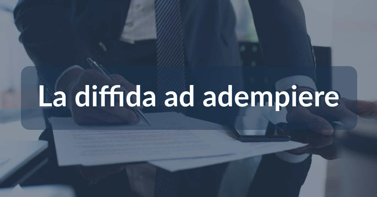 diffida ad adempiere