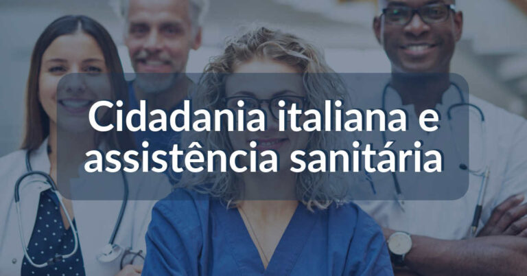 Cidadania italiana e assistência sanitária