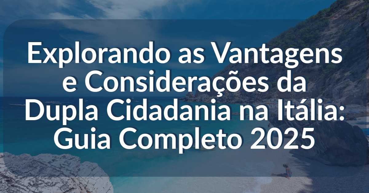 dupla cidadania