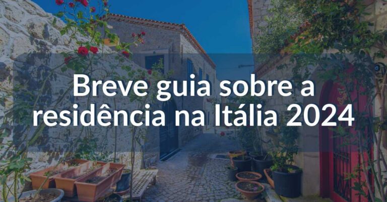 residência na Itália 2025